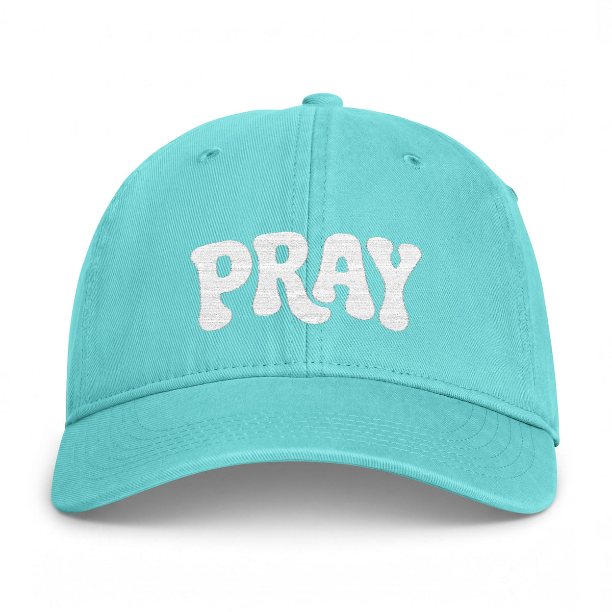Pray About It Washed Hat | Christian Embroidered Cap