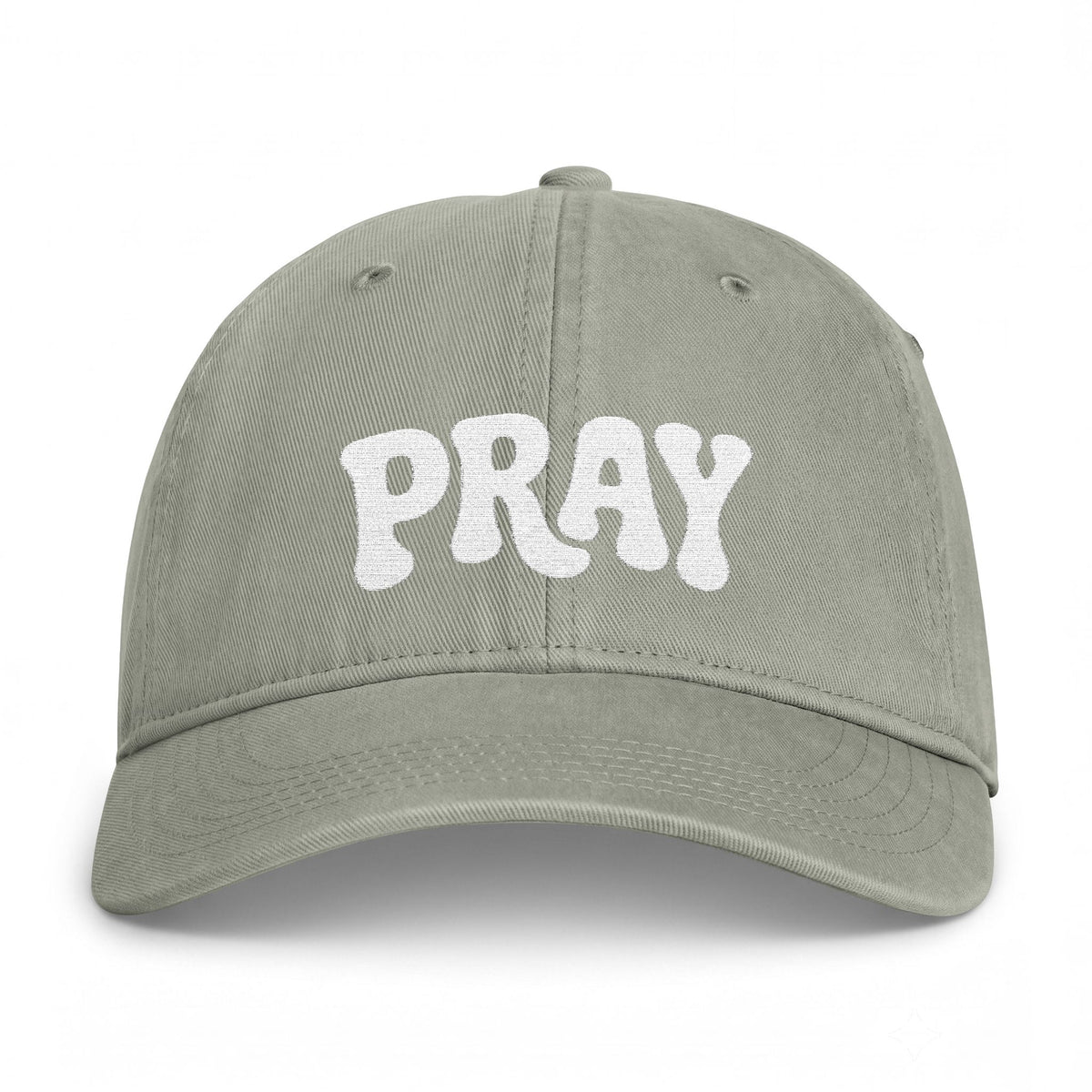 Pray About It Washed Hat | Christian Embroidered Cap