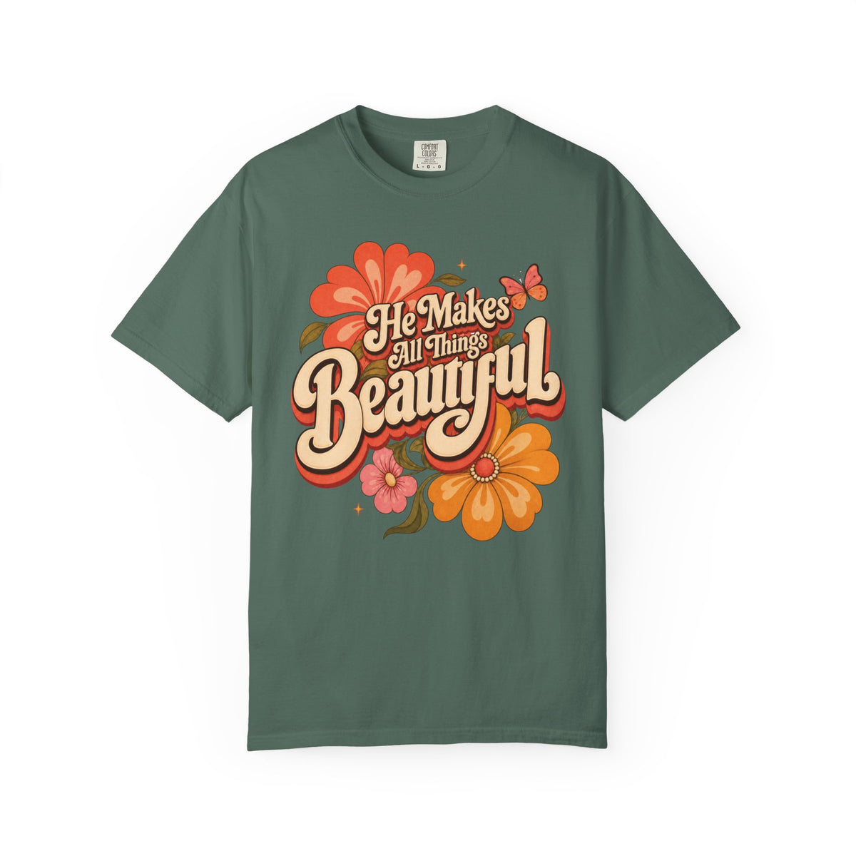 He Makes All Things Beautiful Christian Graphic Tee