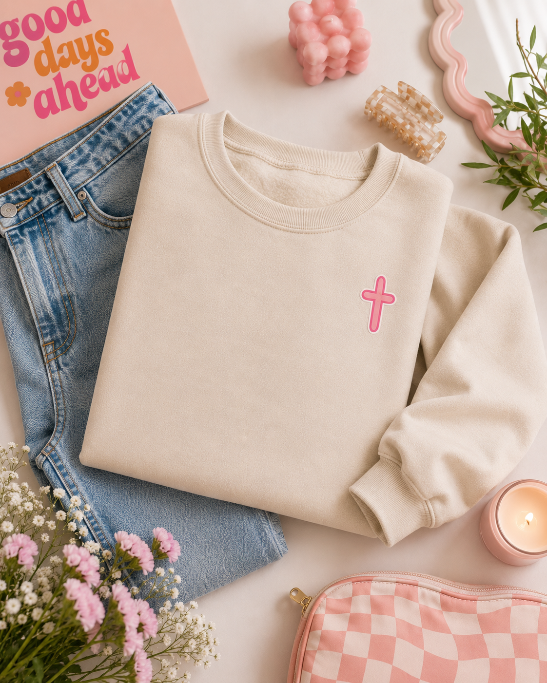 God Is Good All the Time Sweatshirt | Christian Crewneck