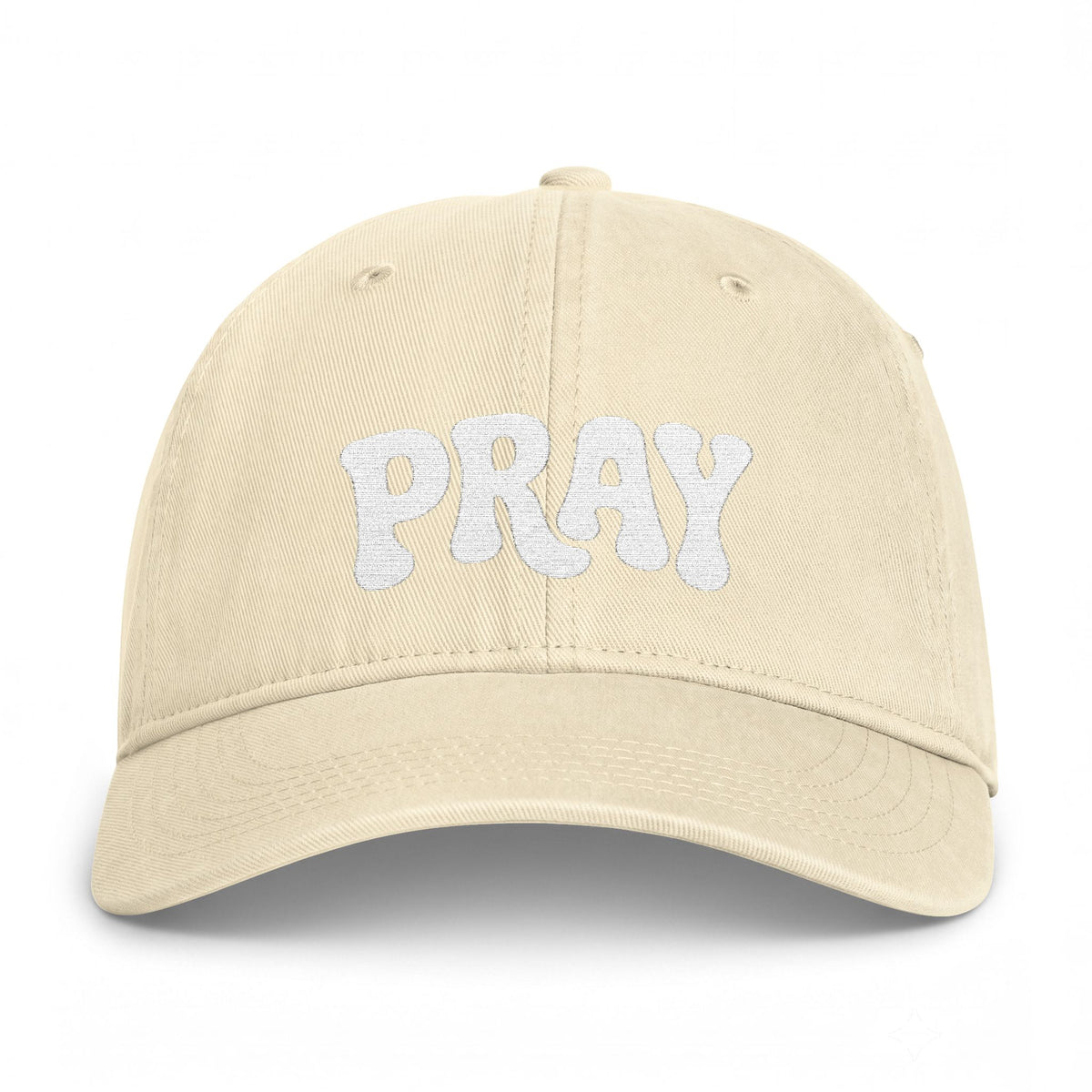 Pray About It Washed Hat | Christian Embroidered Cap