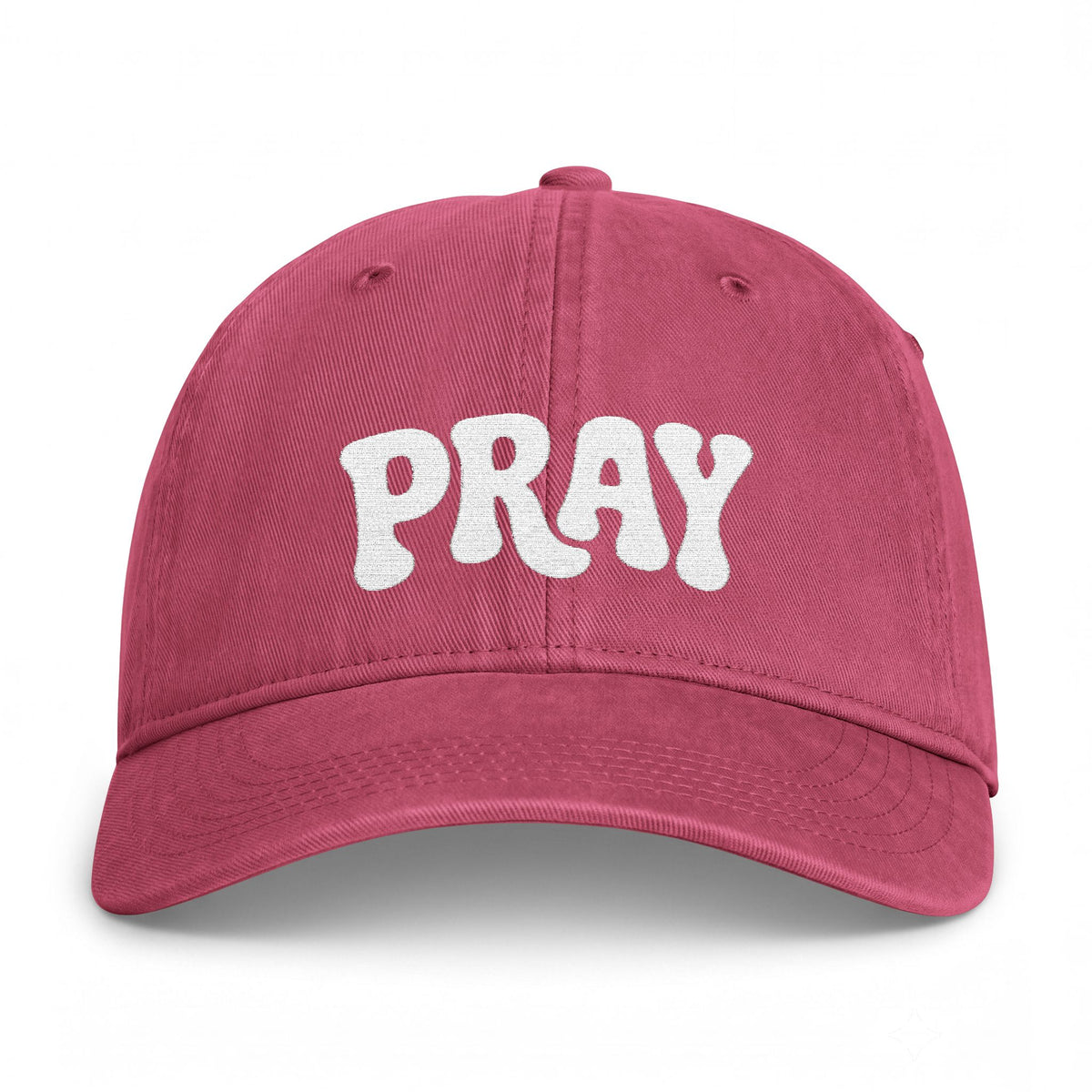 Pray About It Washed Hat | Christian Embroidered Cap
