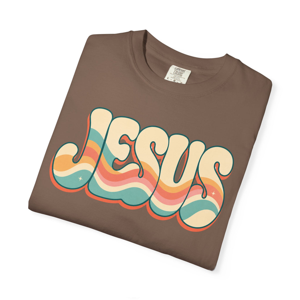 Jesus Retro Wave T-Shirt | Christian Graphic Tee