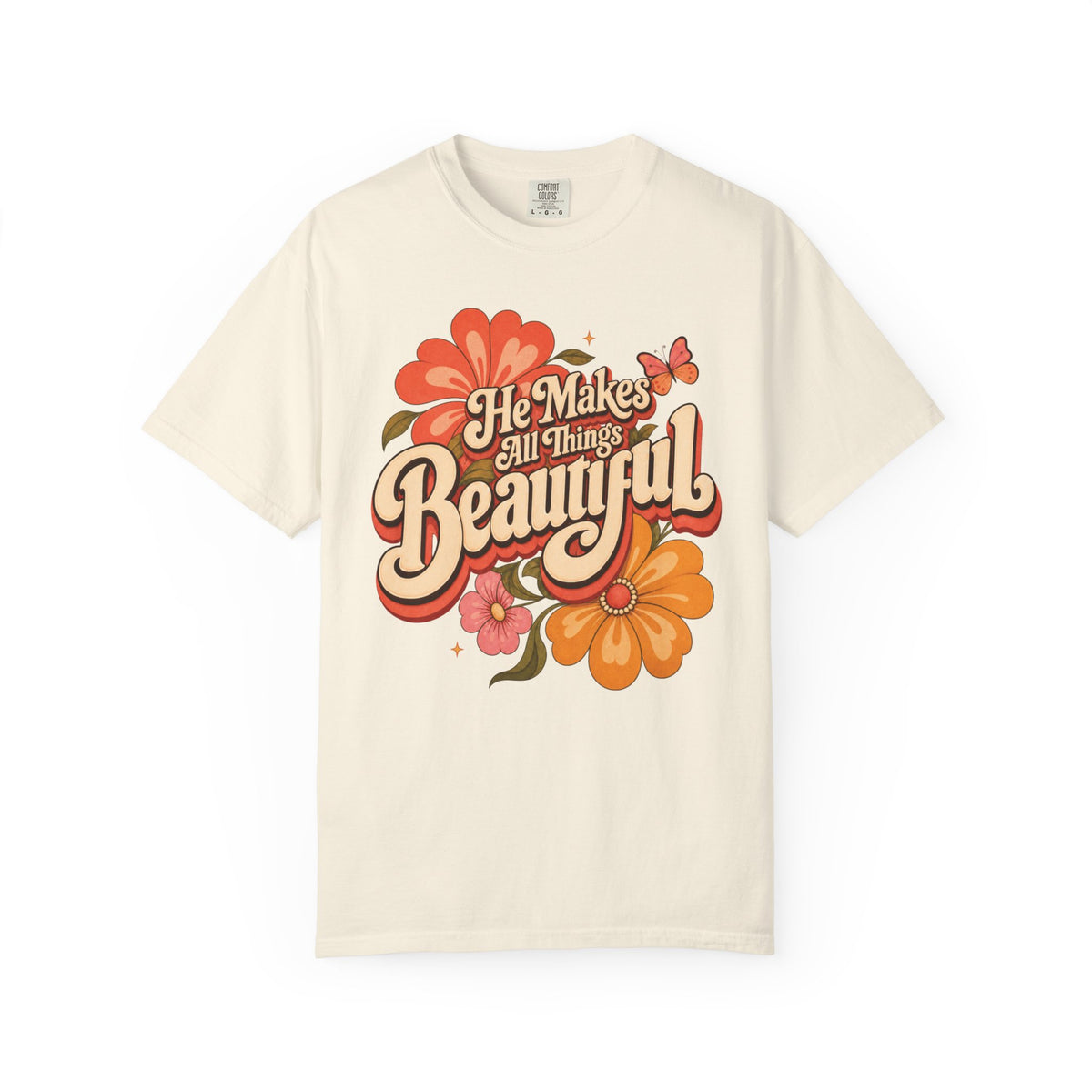 He Makes All Things Beautiful Christian Graphic Tee