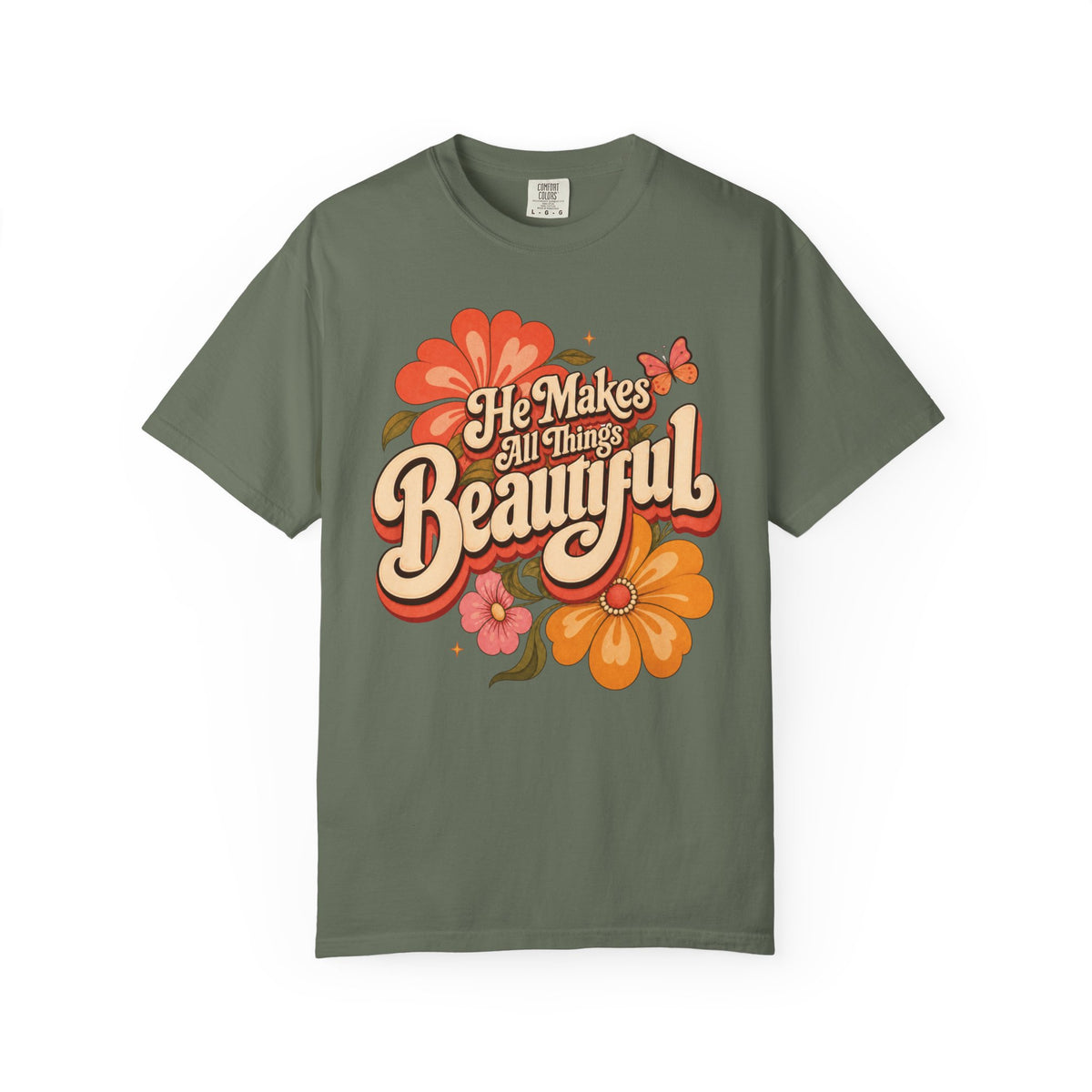 He Makes All Things Beautiful Christian Graphic Tee
