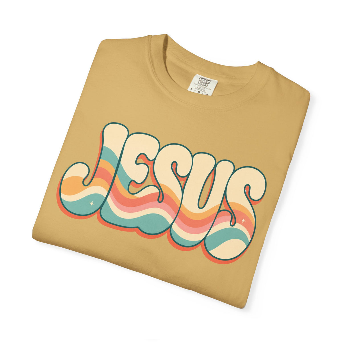 Jesus Retro Wave T-Shirt | Christian Graphic Tee